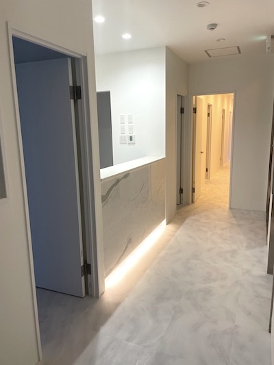 名古屋駅テナントビルの内装工事(美容外科様 2フロアー)